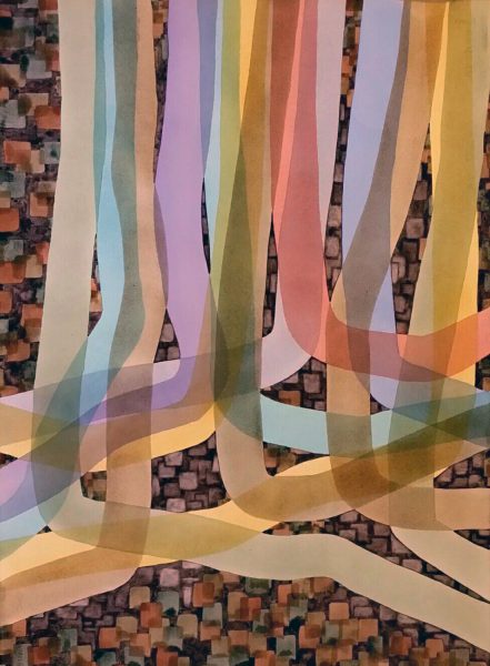 Deep Roots, 2017watercolor on paper 30 x 22 ½ “