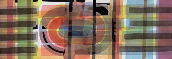 Without Exception, 2003 watercolor on paper 10 x 29 ½ “